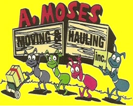 A Moses Moving & Hauling company logo
