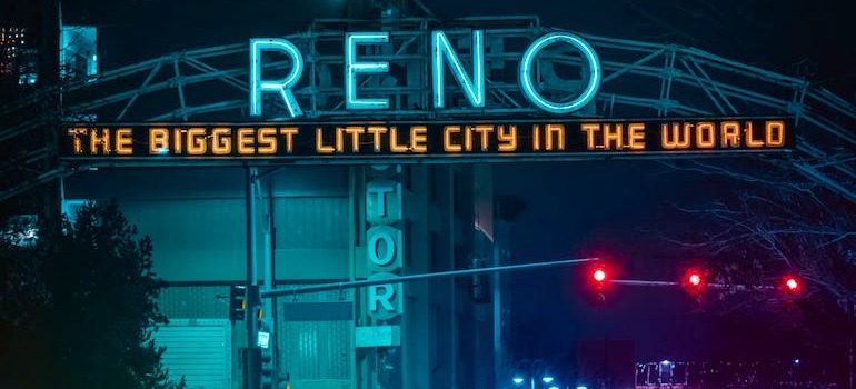 A sing in Reno