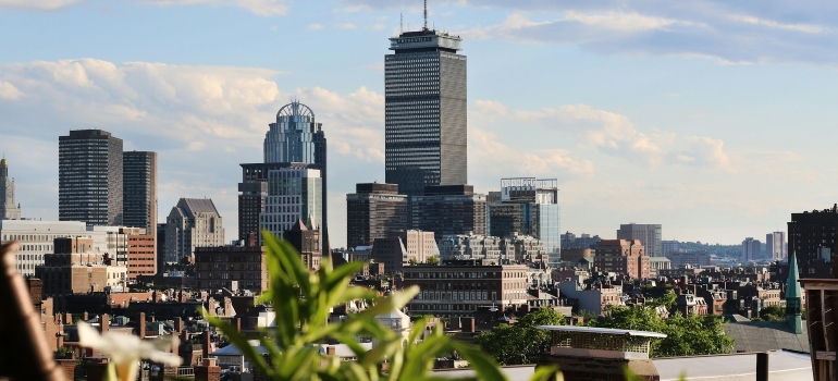 Picture of the Boston skyline