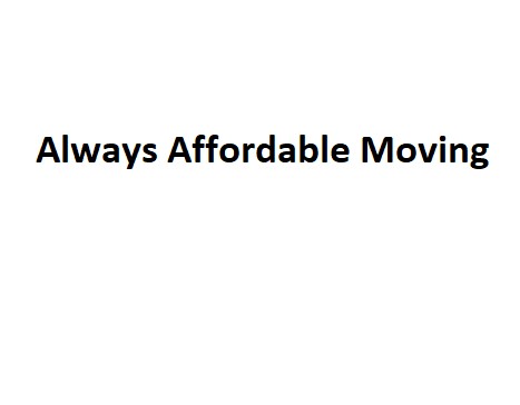Always Affordable Moving company logo