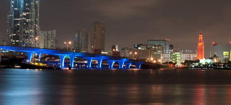 A bridge in Miami