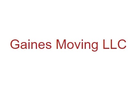 Gaines moving LLC company logo