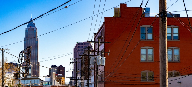 Picture of buildings in Cleveland