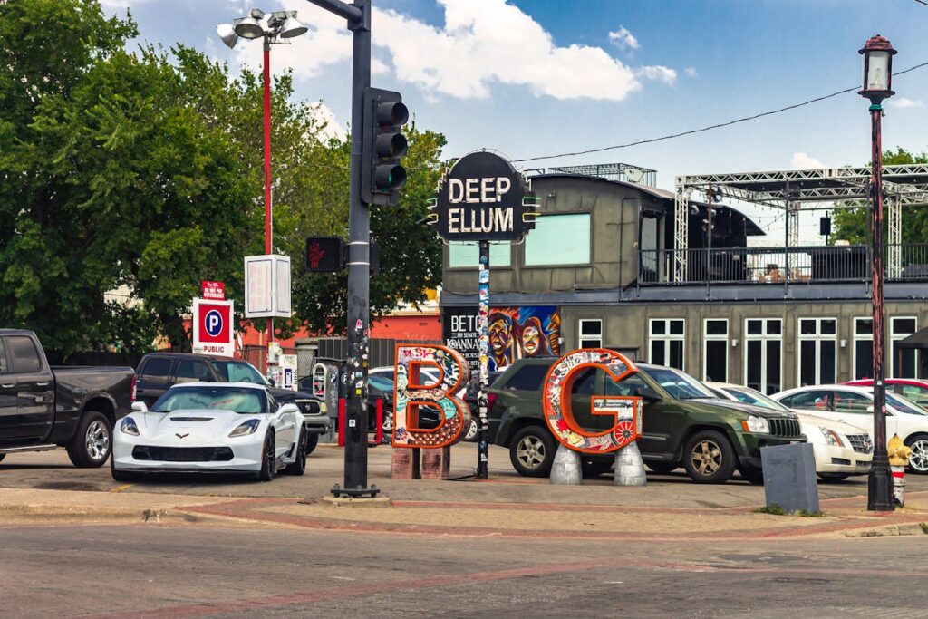 a parking in Dallas, TX