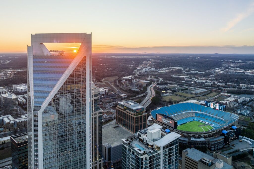 Buildings in Charlotte, NC