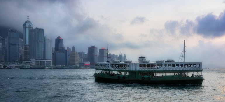 a ferry in NYC