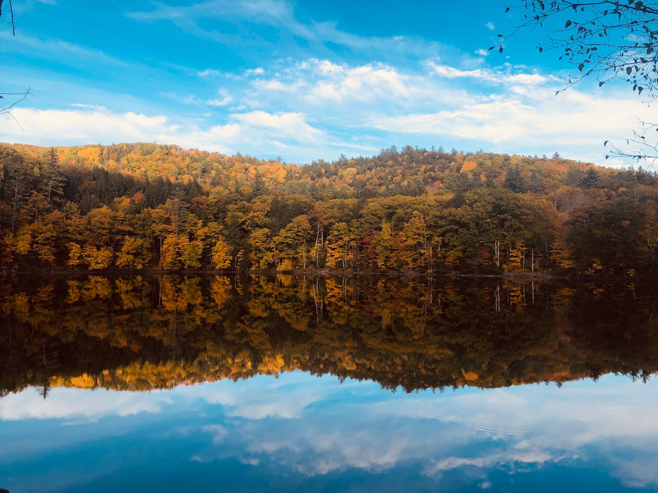 Calm Body Of Water in one of the best places for families in Vermont