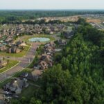Aerial Photography of Houses in the Village