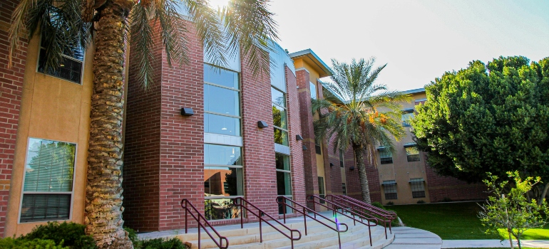 A Building at the University of Advancing Technology in Tempe, Arizona
