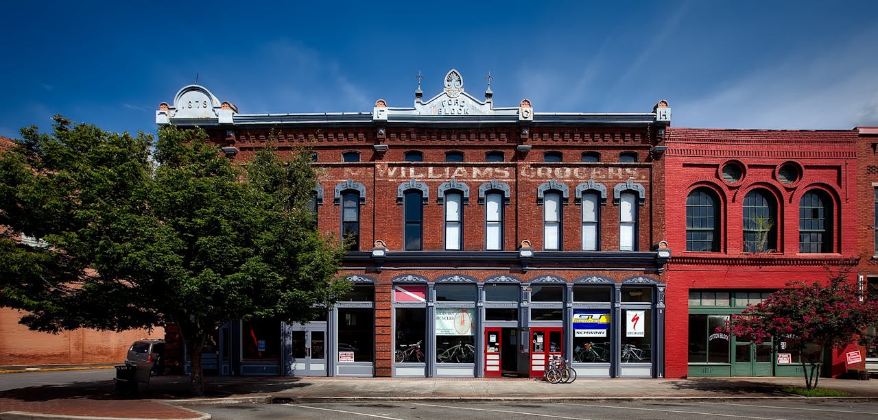 Brown and Grey Concrete Building in one of the best cities for job seekers in Alabama