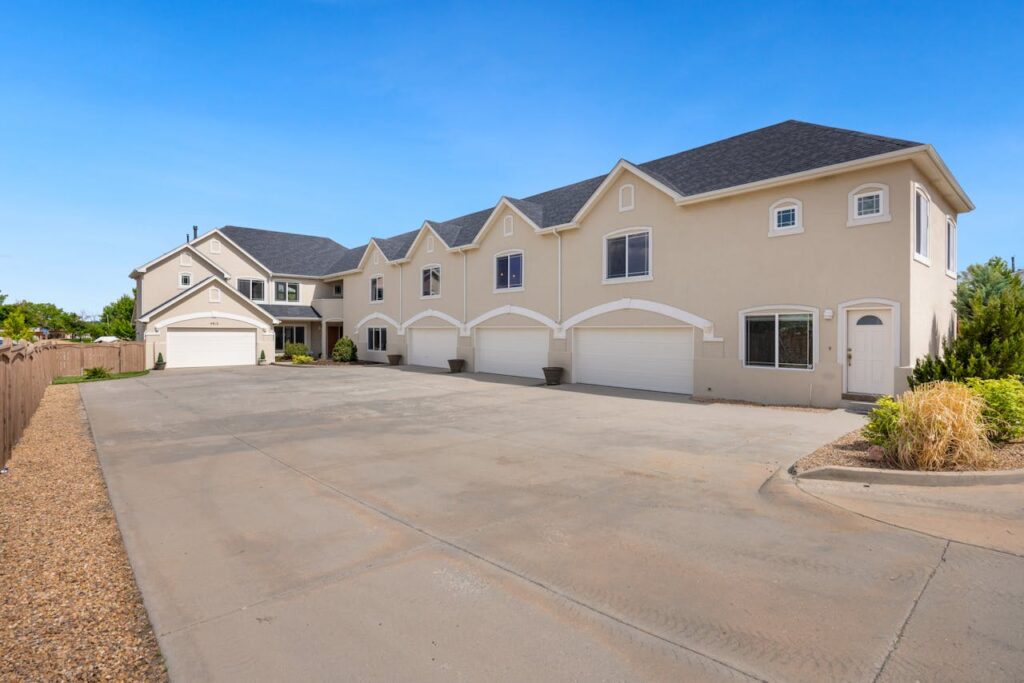 Residential Building with Driveway